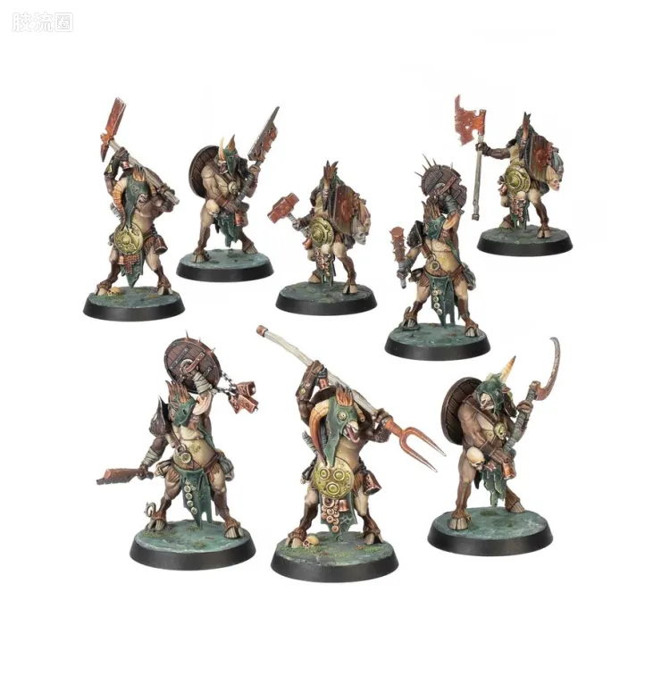 战锤：西格玛时代 Warhammer：Age of Sigmar Maggotkin of Nurgle 纳垢蛆裔 4版 暗水传奇 疫角兽