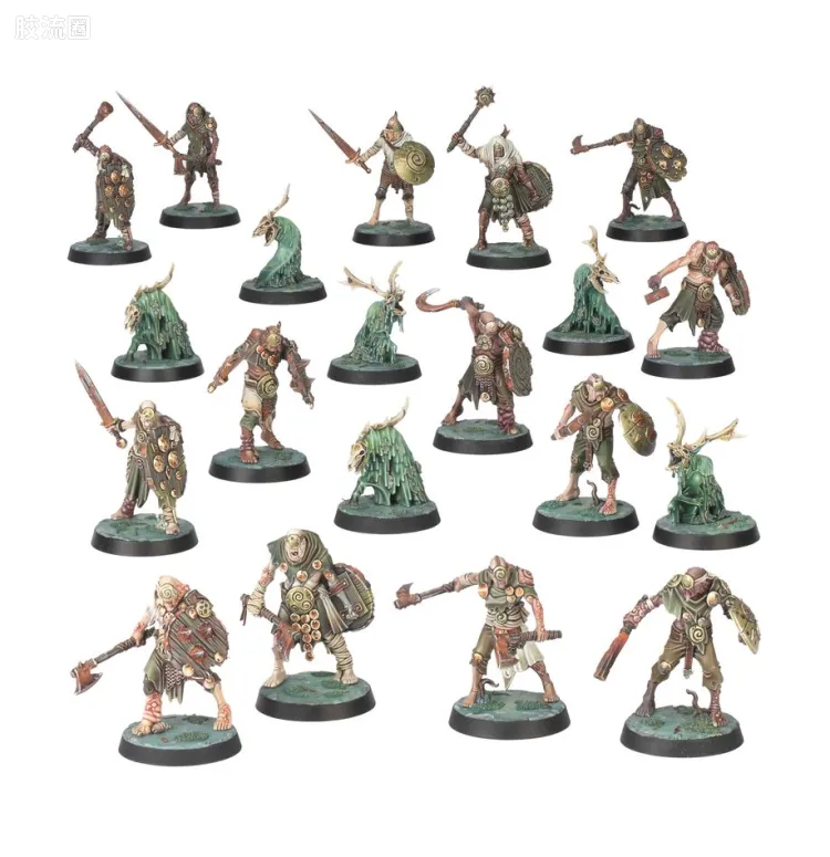 战锤：西格玛时代 Warhammer：Age of Sigmar Maggotkin of Nurgle 纳垢蛆裔 4版 暗水传奇 疱疮者