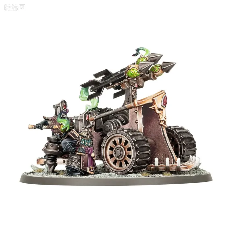 战锤：西格玛时代 Warhammer：Age of Sigmar Helsmiths of Hashut 哈苏特地狱铁匠 4版 死亡啸叫者火箭炮
