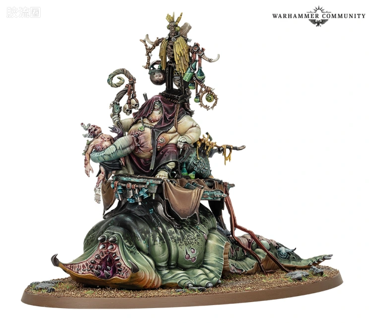 战锤：西格玛时代 Warhammer：Age of Sigmar Maggotkin of Nurgle 纳垢蛆裔 4版 水蛭领主费斯图斯