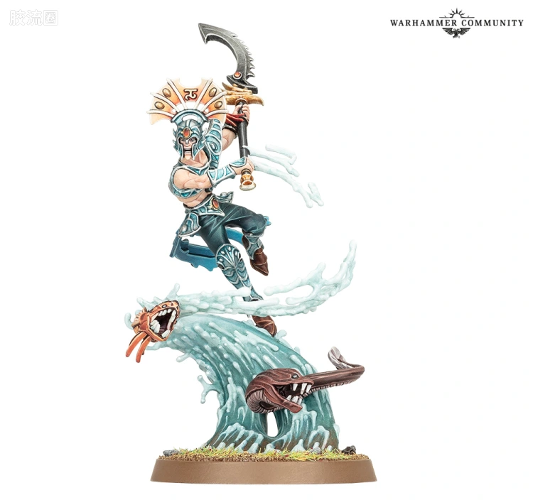 战锤：西格玛时代 Warhammer：Age of Sigmar Idoneth Deepkin 深渊海灵 4版 汪洋典卫