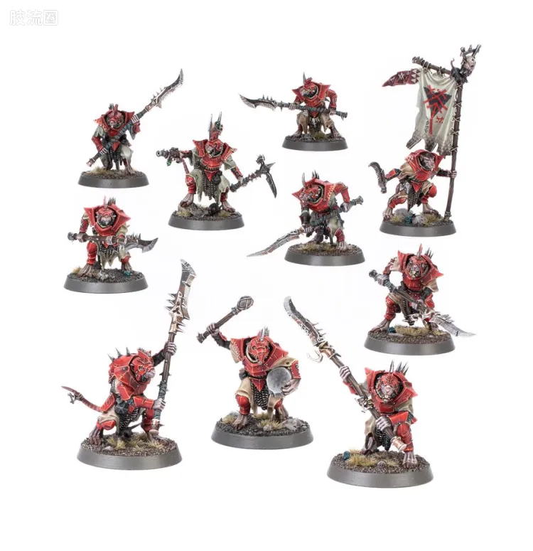 战锤：西格玛时代 Warhammer：Age of Sigmar Skaven 斯卡文鼠人 4版 灾祸氏族 暴风鼠