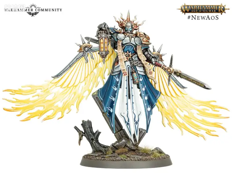 战锤：西格玛时代 Warhammer：Age of Sigmar Stormcast Eternals 雷铸神兵 4版 神圣骑士 耀天骑士 救赎者托纳斯