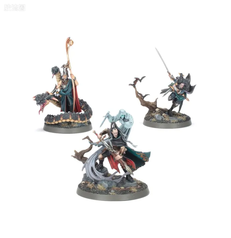 战锤：西格玛时代 Warhammer：Age of Sigmar Soulblight Gravelords 凋魂墓穴领主 4版 空洞之王扈刃