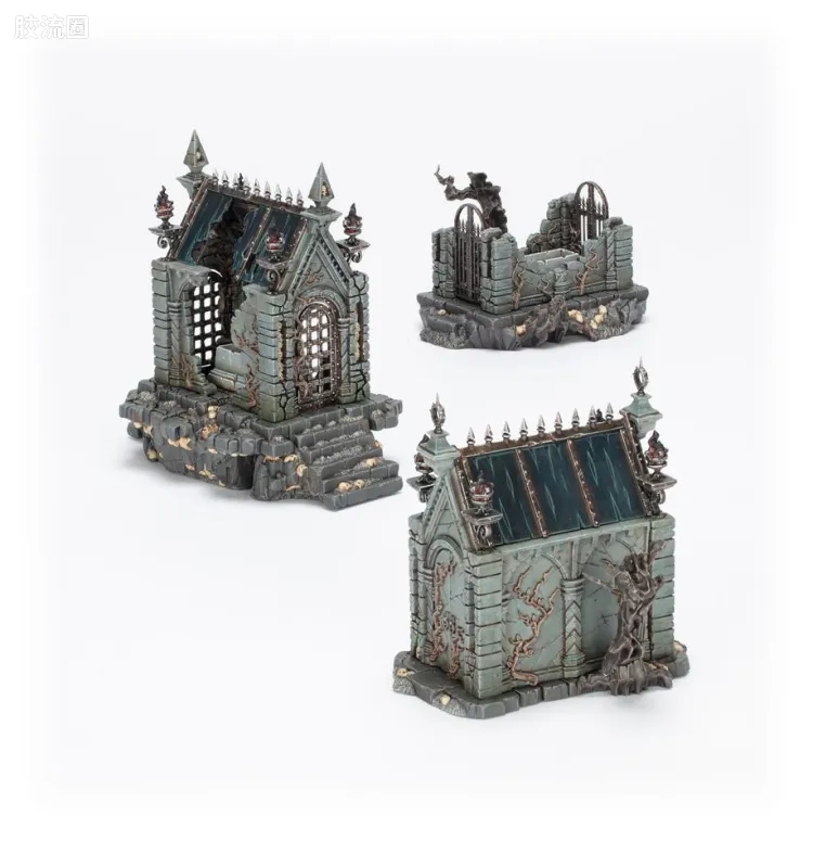 战锤：西格玛时代 Warhammer：Age of Sigmar Soulblight Gravelords 凋魂墓穴领主 4版 缚咒墓冢