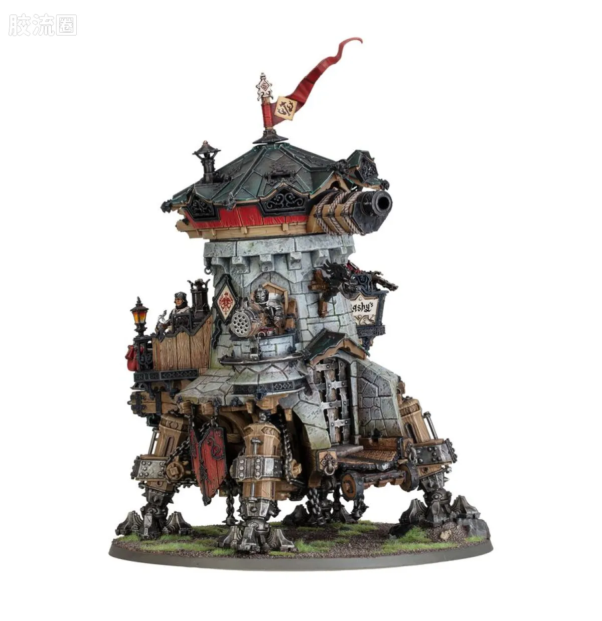 战锤：西格玛时代 Warhammer：Age of Sigmar Cities of Sigmar 西格玛之城 4版 轰击者齿轮堡垒