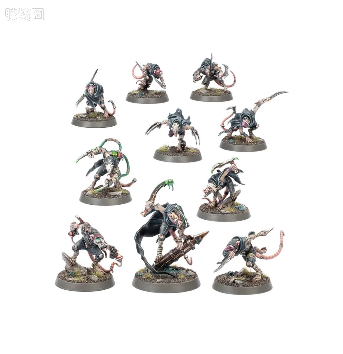 战锤：西格玛时代 Warhammer：Age of Sigmar Skaven 斯卡文鼠人 4版 阴沟鼠
