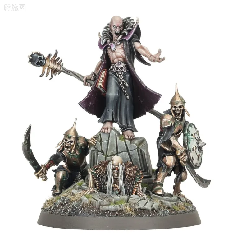 战锤：西格玛时代 Warhammer：Age of Sigmar Soulblight Gravelords 凋魂墓穴领主 4版 限定款 召唤物