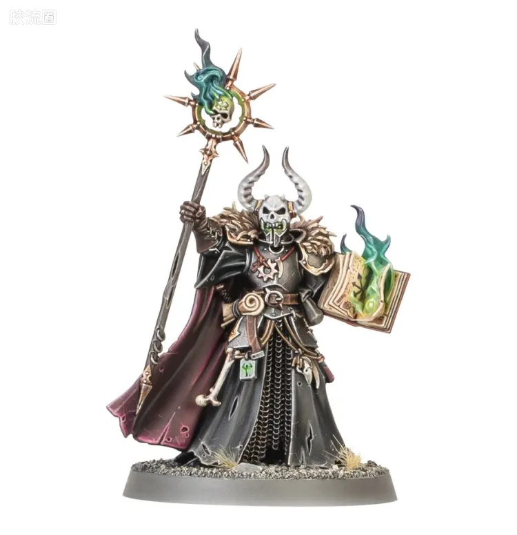 战锤：西格玛时代 Warhammer：Age of Sigmar Slaves to Darkness 黑暗之奴 4版 限定款 混沌巫师领主 扎凯斯 秩序克星