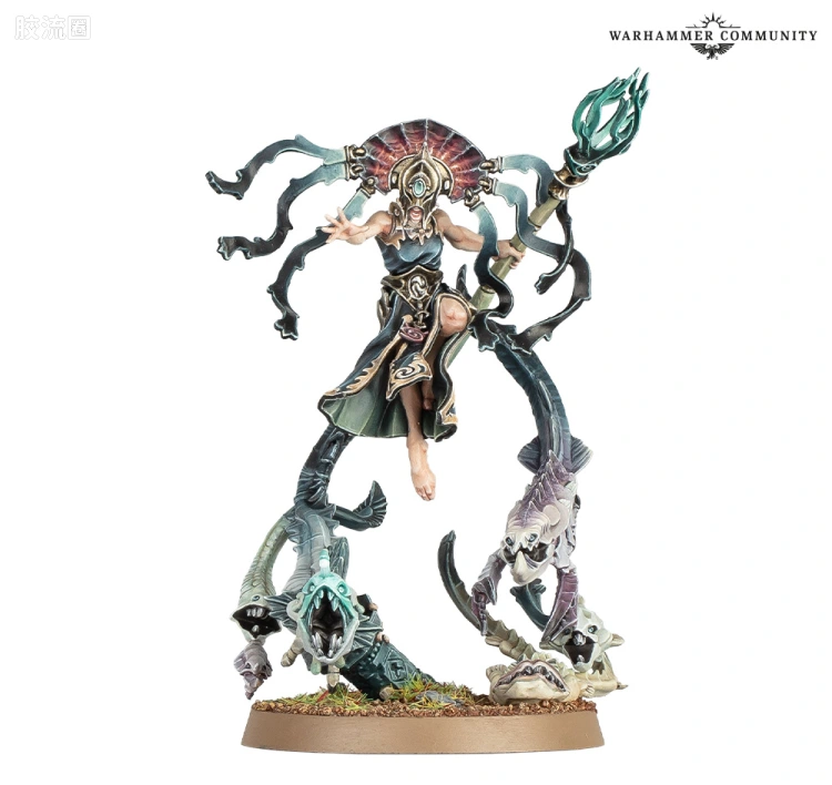 战锤：西格玛时代 Warhammer：Age of Sigmar Idoneth Deepkin 深渊海灵 4版 马萨埃拉 深渊神谕者