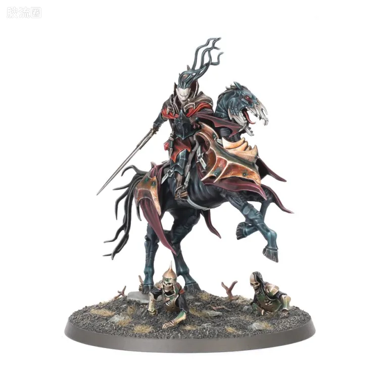 战锤：西格玛时代 Warhammer：Age of Sigmar Soulblight Gravelords 凋魂墓穴领主 4版 骑梦魇兽的吸血鬼领主