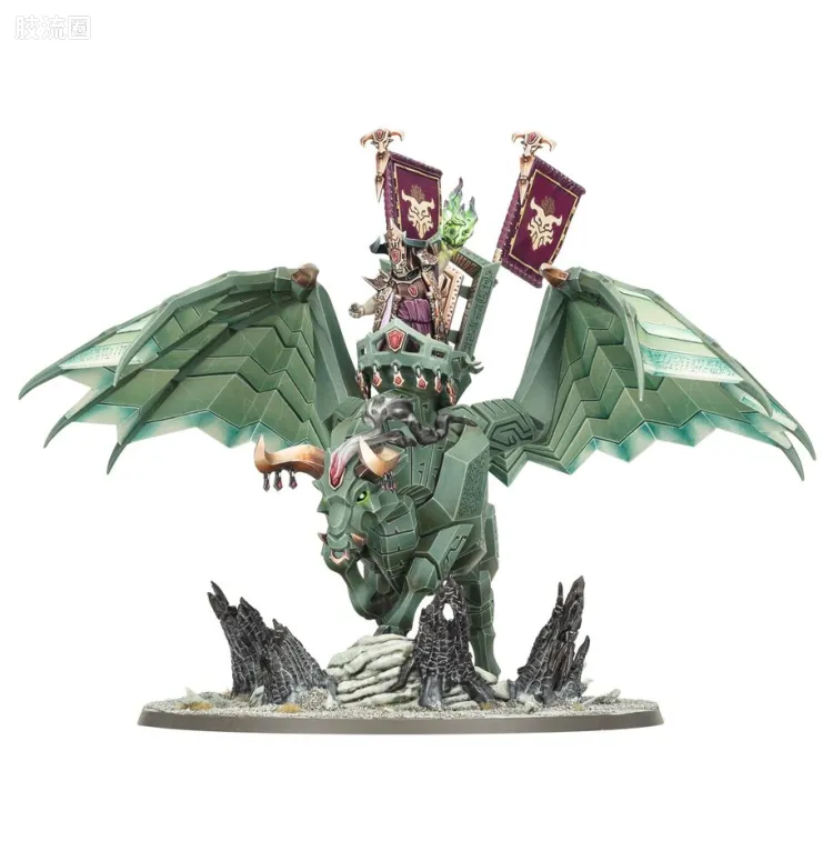 战锤：西格玛时代 Warhammer：Age of Sigmar Helsmiths of Hashut 哈苏特地狱铁匠 4版 骑炼狱天牛的恶魔铁匠
