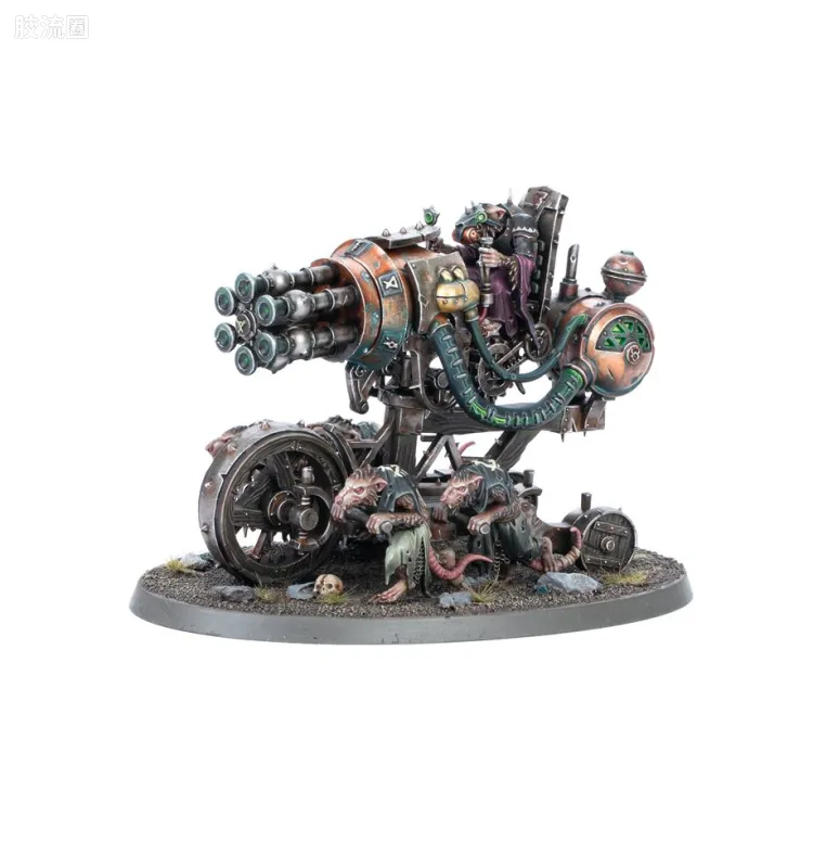 战锤：西格玛时代 Warhammer：Age of Sigmar Skaven 斯卡文鼠人 4版 鼠潮 史库里氏族 鼠特林次元爆裂炮