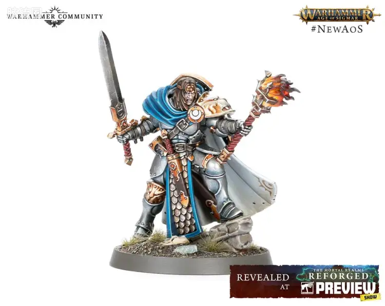 战锤：西格玛时代 Warhammer：Age of Sigmar Stormcast Eternals 雷铸神兵 4版 鼠潮 巡游骑士