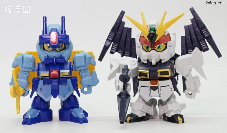 SD高达部队系列拼装模型 普通版 07 GEν-93 钢猎鹰ν - 图片