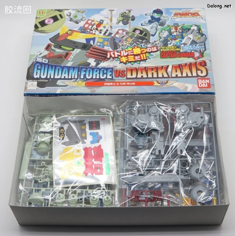 SD高达部队系列拼装模型 普通版 11 SD高达部队 VS 黑暗阿克西斯 - 图片