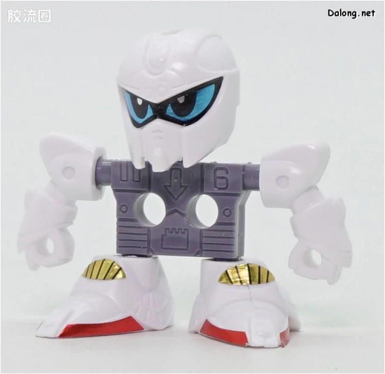 SD高达CHIBI战士系列拼装模型 普通版 02 灼热骑士高达F91 Jr. - 图片