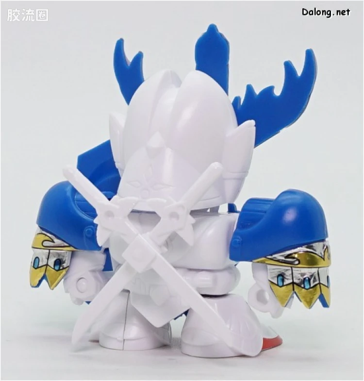 SD高达CHIBI战士系列拼装模型 普通版 02 灼热骑士高达F91 Jr. - 图片