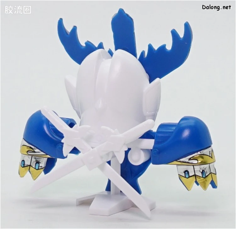 SD高达CHIBI战士系列拼装模型 普通版 02 灼热骑士高达F91 Jr. - 图片
