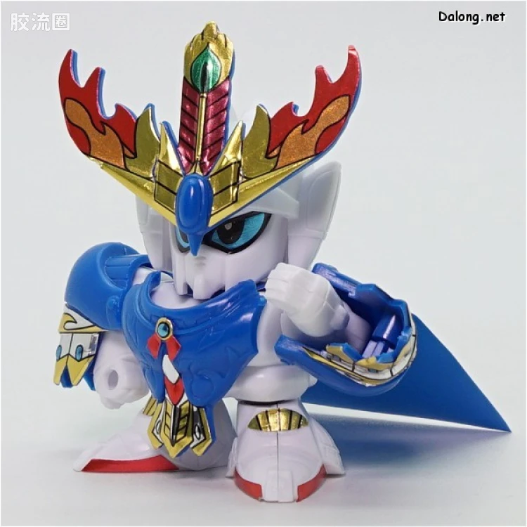 SD高达CHIBI战士系列拼装模型 普通版 02 灼热骑士高达F91 Jr. - 图片