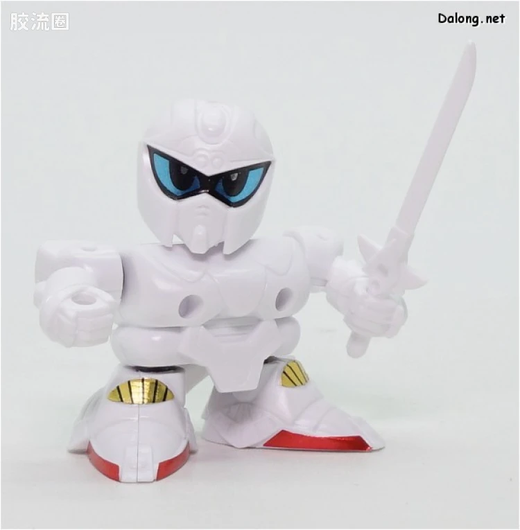 SD高达CHIBI战士系列拼装模型 普通版 02 灼热骑士高达F91 Jr. - 图片