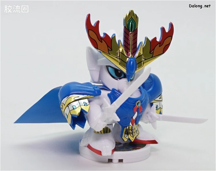 SD高达CHIBI战士系列拼装模型 普通版 02 灼热骑士高达F91 Jr. - 图片