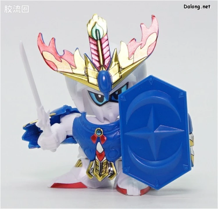 SD高达CHIBI战士系列拼装模型 普通版 02 灼热骑士高达F91 Jr. - 图片