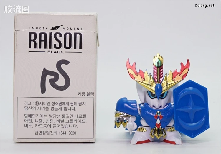 SD高达CHIBI战士系列拼装模型 普通版 02 灼热骑士高达F91 Jr. - 图片