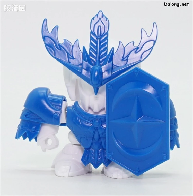 SD高达CHIBI战士系列拼装模型 普通版 02 灼热骑士高达F91 Jr. - 图片
