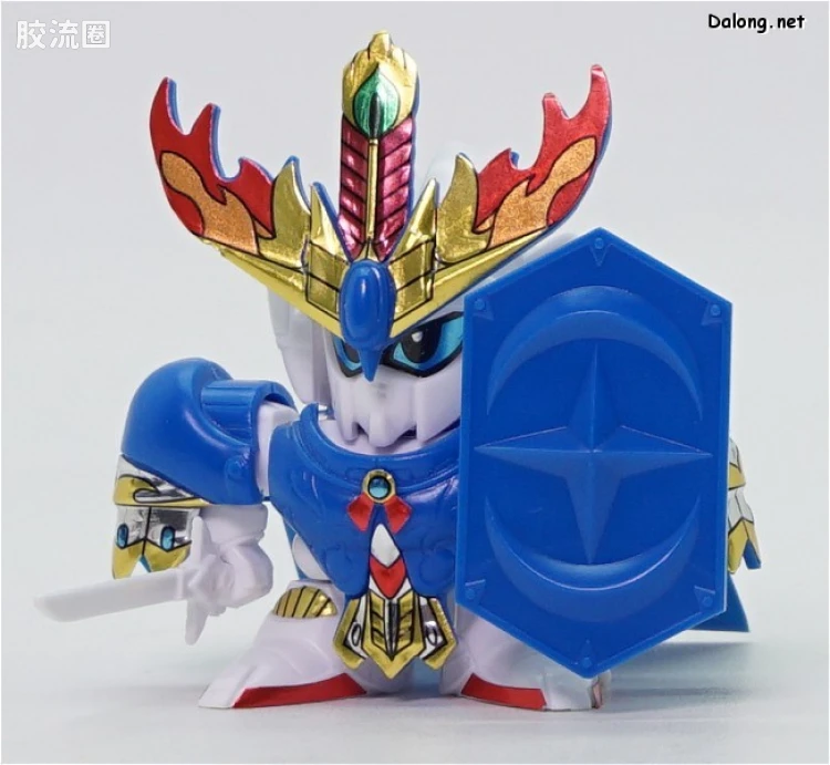 SD高达CHIBI战士系列拼装模型 普通版 02 灼热骑士高达F91 Jr. - 图片