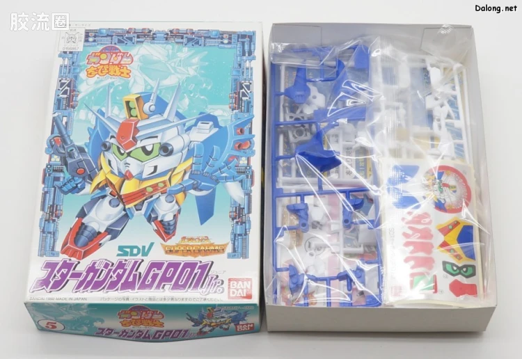 SD高达CHIBI战士系列拼装模型 普通版 05 星高达GP01 Jr. - 图片