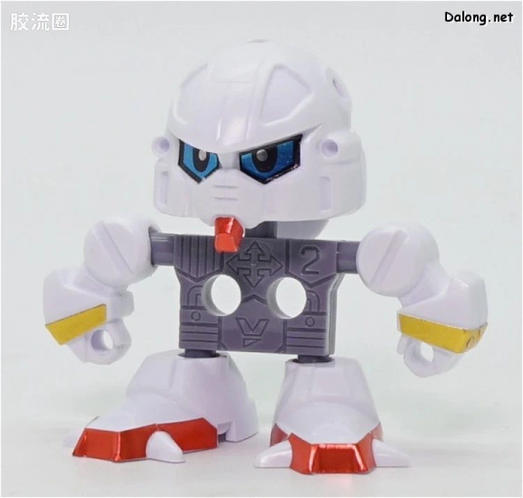 SD高达CHIBI战士系列拼装模型 普通版 07 超龙守护神 方程式骑士 Jr. - 图片