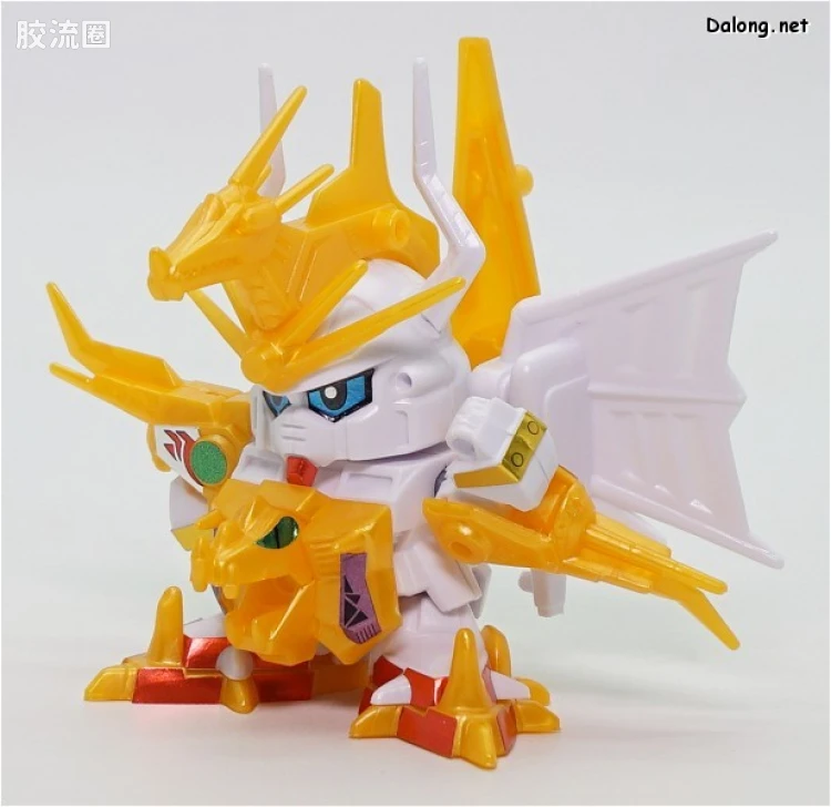SD高达CHIBI战士系列拼装模型 普通版 07 超龙守护神 方程式骑士 Jr. - 图片