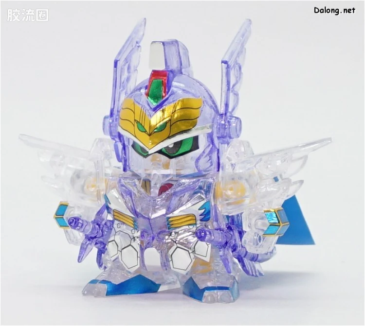 SD高达CHIBI战士系列拼装模型 特典 01 水晶战士骑士高达 - 图片