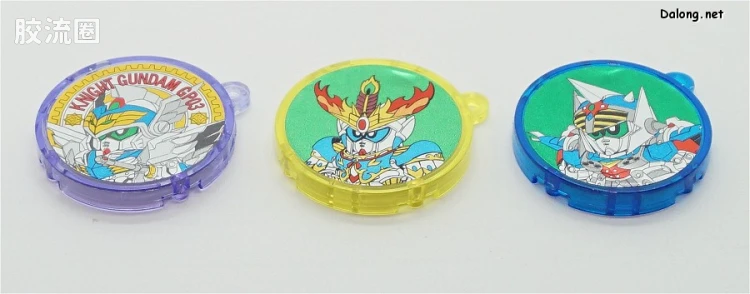 SD高达CHIBI战士系列拼装模型 特典 01 水晶战士骑士高达 - 图片