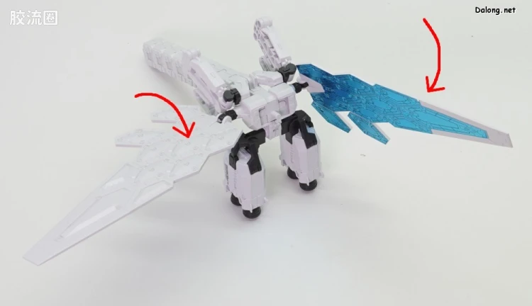 ENTRY GRADE 高达系列 EX-001 玻璃羽翼装备 (RX-78F00/E 高达用) - 图片