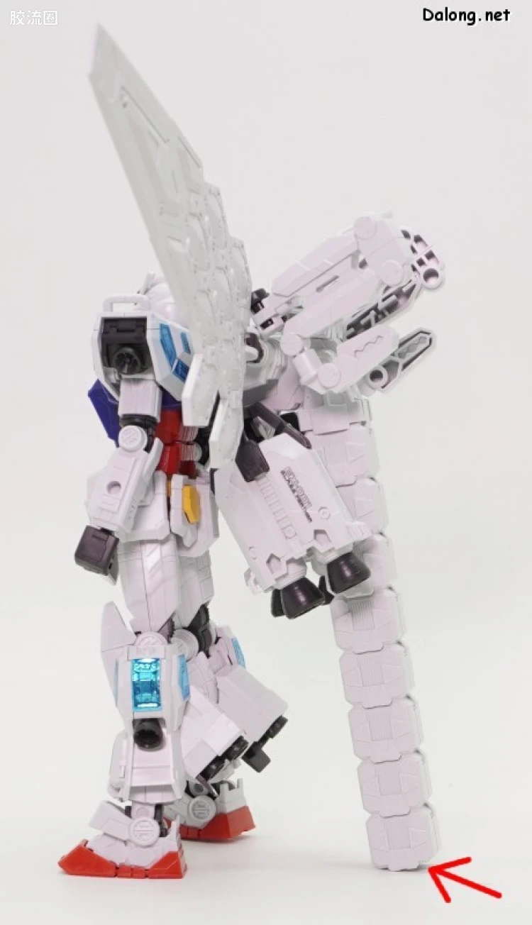 ENTRY GRADE 高达系列 EX-001 玻璃羽翼装备 (RX-78F00/E 高达用) - 图片