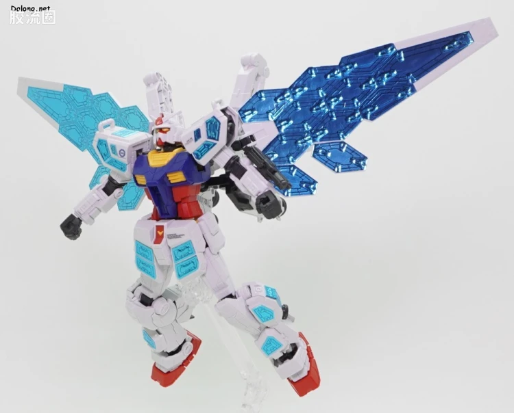 ENTRY GRADE 高达系列 EX-001 玻璃羽翼装备 (RX-78F00/E 高达用) - 图片