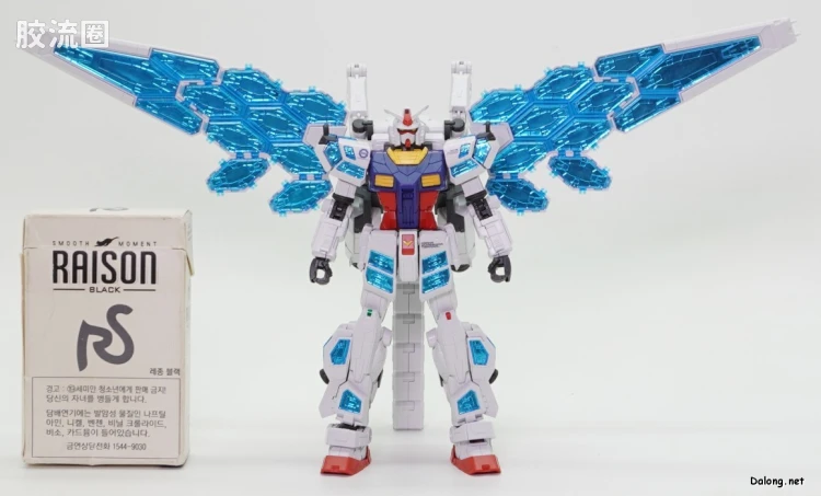GUNDAM NEXT FUTURE PAVILION 系列 1/144 RX-78F00/E 高达(EX-001 玻璃羽翼装备) - 图片