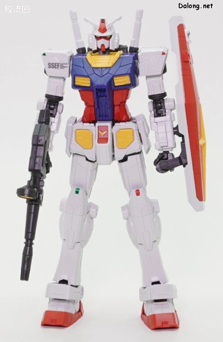 GUNDAM NEXT FUTURE PAVILION 系列 1/144 RX-78F00/E 高达(EX-001 玻璃羽翼装备) - 图片