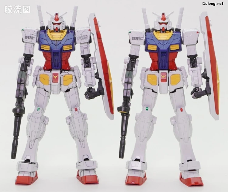 GUNDAM NEXT FUTURE PAVILION 系列 1/144 RX-78F00/E 高达(EX-001 玻璃羽翼装备) - 图片