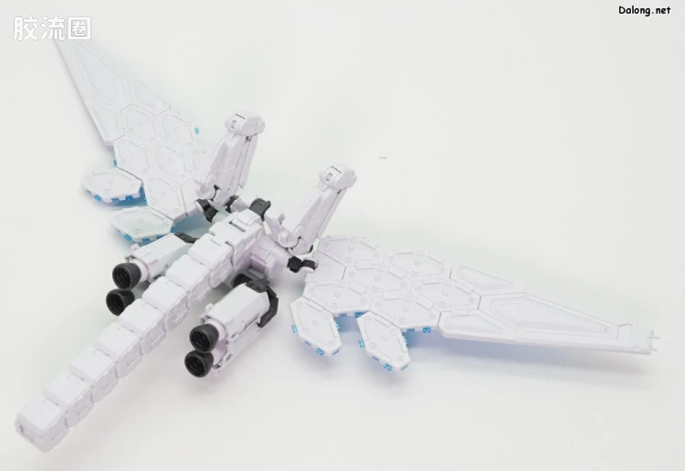 GUNDAM NEXT FUTURE PAVILION 系列 1/144 RX-78F00/E 高达(EX-001 玻璃羽翼装备) - 图片