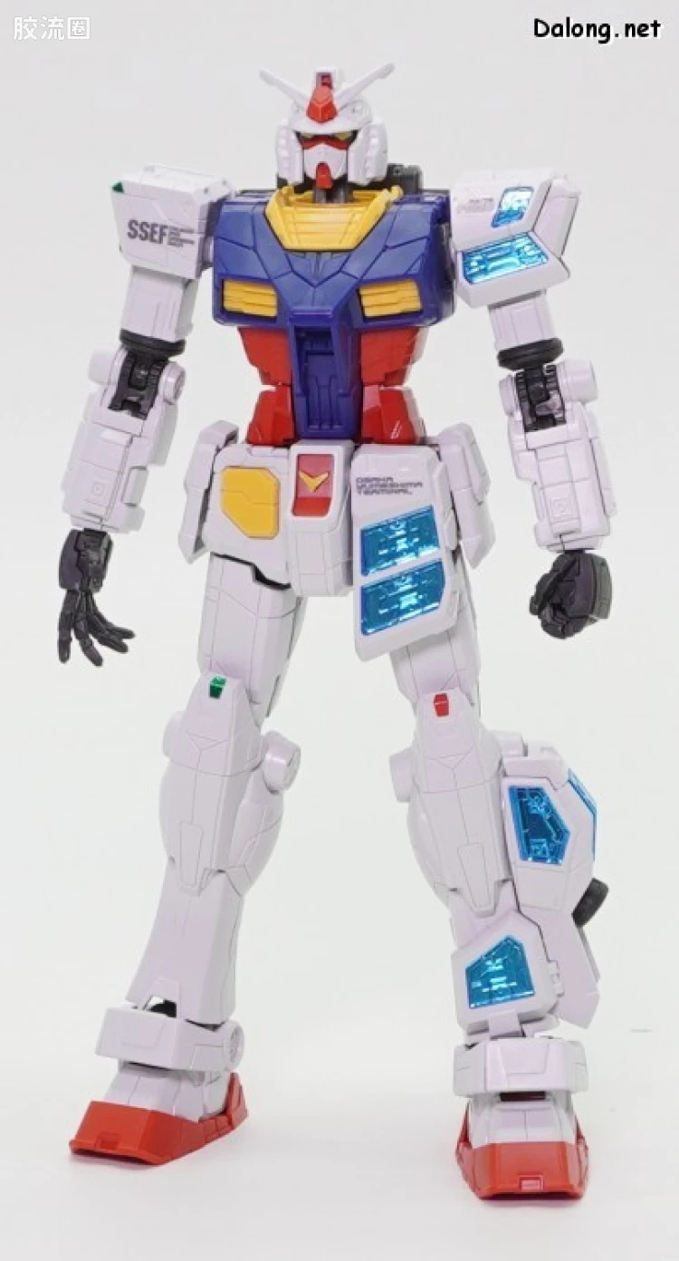 GUNDAM NEXT FUTURE PAVILION 系列 1/144 RX-78F00/E 高达(EX-001 玻璃羽翼装备) - 图片