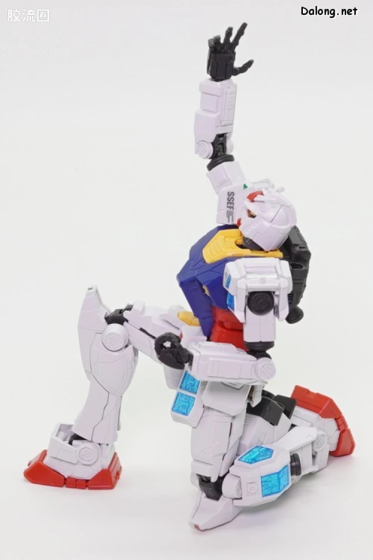 GUNDAM NEXT FUTURE PAVILION 系列 1/144 RX-78F00/E 高达(EX-001 玻璃羽翼装备) - 图片