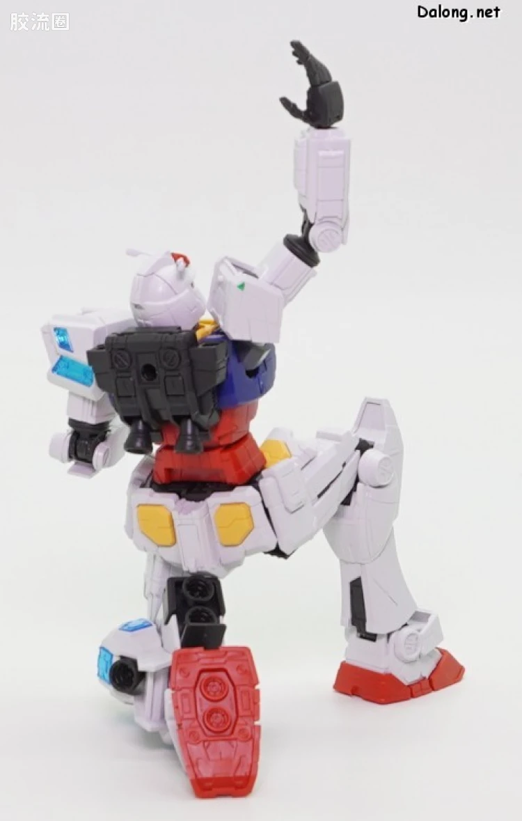 GUNDAM NEXT FUTURE PAVILION 系列 1/144 RX-78F00/E 高达(EX-001 玻璃羽翼装备) - 图片