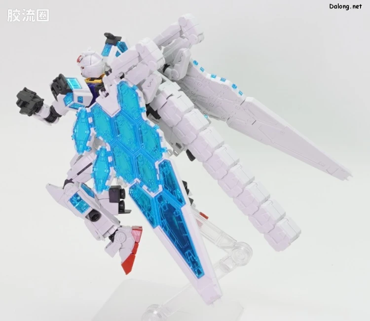 GUNDAM NEXT FUTURE PAVILION 系列 1/144 RX-78F00/E 高达(EX-001 玻璃羽翼装备) - 图片