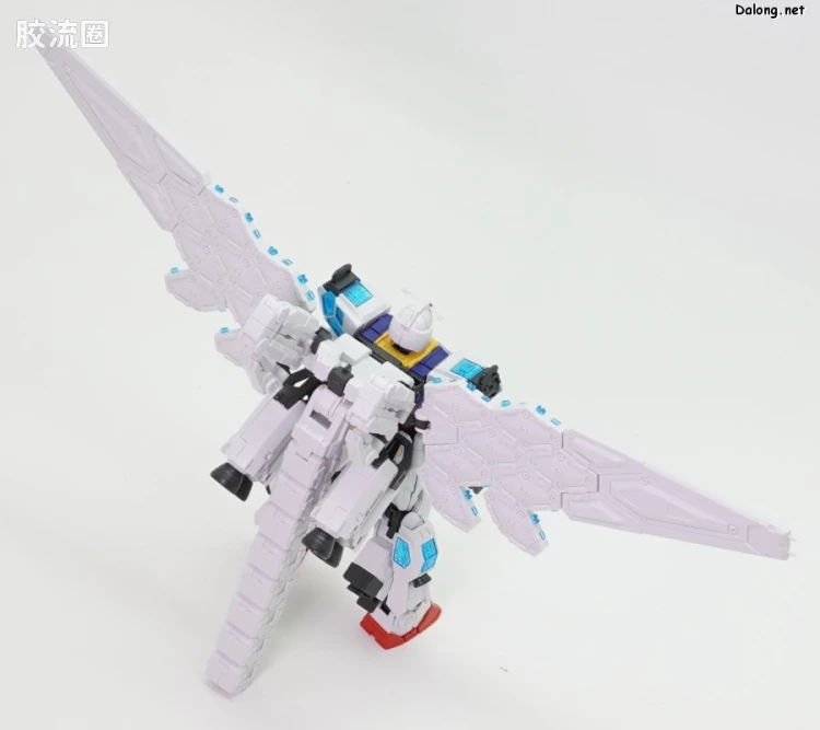 GUNDAM NEXT FUTURE PAVILION 系列 1/144 RX-78F00/E 高达(EX-001 玻璃羽翼装备) - 图片