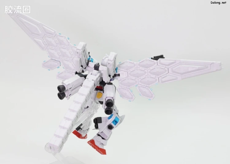 GUNDAM NEXT FUTURE PAVILION 系列 1/144 RX-78F00/E 高达(EX-001 玻璃羽翼装备) - 图片