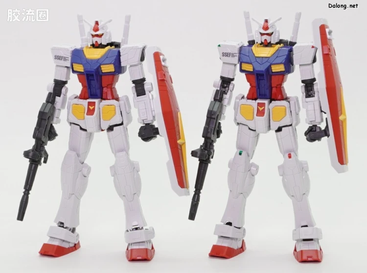 GUNDAM NEXT FUTURE PAVILION 系列 1/144 RX-78F00/E 高达(EX-001 玻璃羽翼装备) - 图片