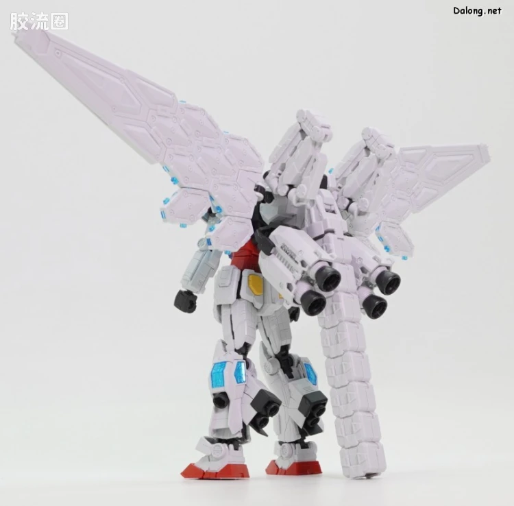 GUNDAM NEXT FUTURE PAVILION 系列 1/144 RX-78F00/E 高达(EX-001 玻璃羽翼装备) - 图片